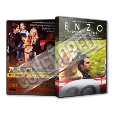 Enzo Yağmurda Yarış Sanatı - 2019 Türkçe Dvd Cover Tasarımı